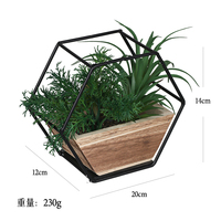 Tulipe artificielle hautement réaliste en PE écologique pour la décoration intérieure, avec pot en fer forgé