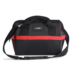 Bolsa de Almacenamiento de Herramientas Profesional con Múltiples Bolsillos - Estuche de Técnico de Tela Resistente 600D con Asas Acolchadas y Acceso de Boca Ancha - Product Image 5