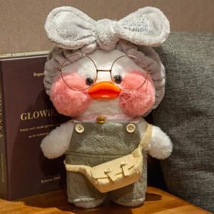 Peluche Canard Blanc et Jaune LaFan avec Vêtements – Cadeau d'Anniversaire - Product Image 3