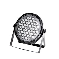 Luces LED PAR RGB 54/60 con Gradiente, Estrobo, Modos de Funcionamiento Automático Activados por Sonido, Multi-Plug para Escenario y Bar en Casa, Mezcla de Colores