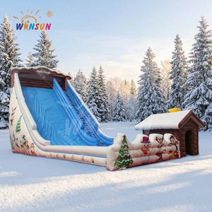 Nouvelle conception de maison de neige commerciale pour adultes et enfants en PVC pour les jardins publics - Product Image 1