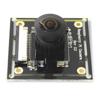 Taidacent OV5647 Modul Kamera Web Keamanan, Kamera Web Sudut Lebar 160 Derajat 5MP 1080P Raspberry PI 3B +/3B/2B/ZERO/W