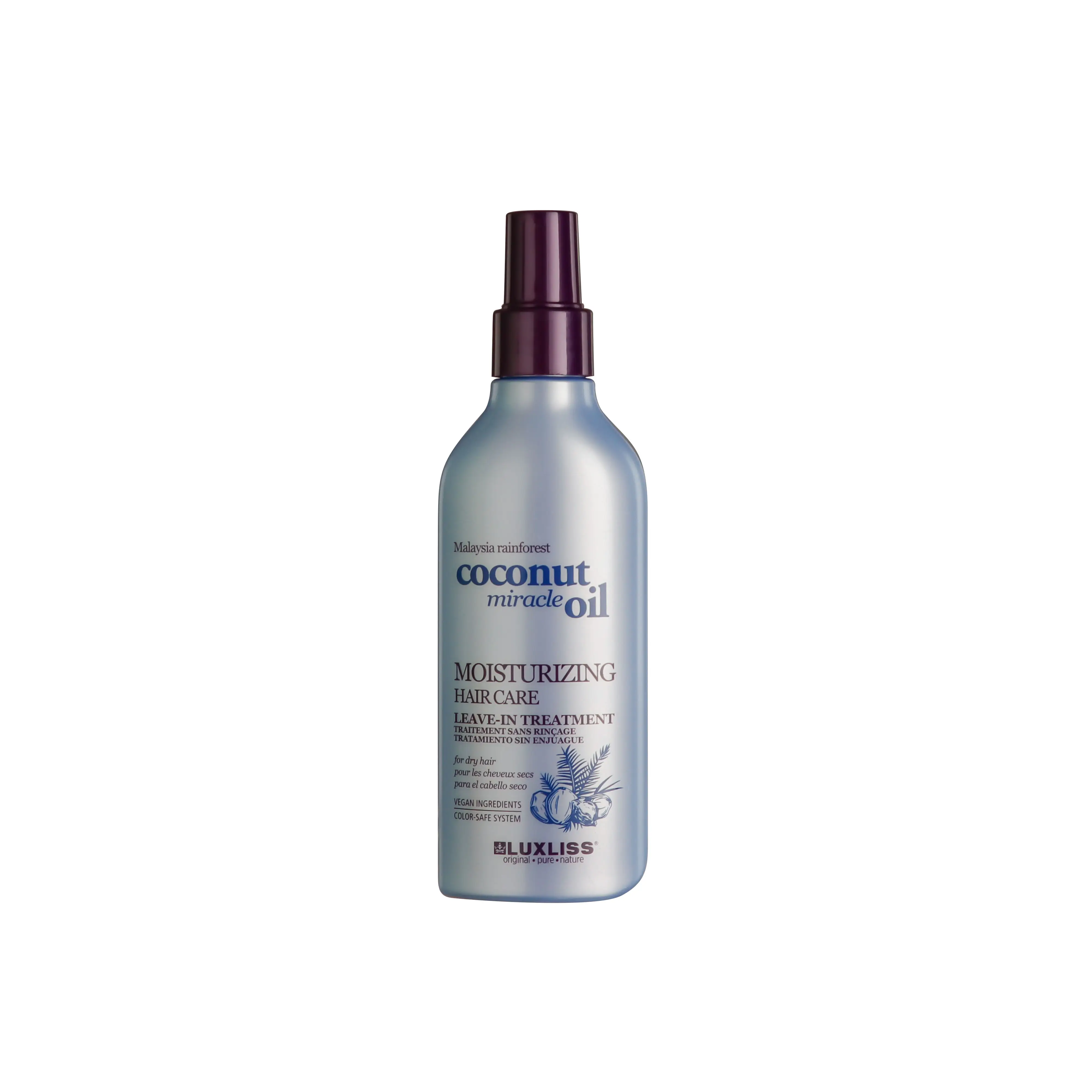 Spray de cabelo hidratante luxuoso, pulverizador de tratamento para cabelos