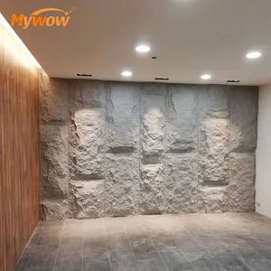 Indoor And Outdoor Decorative Faux Stone PU Stone Wall Panel PU Wall Panel Rock