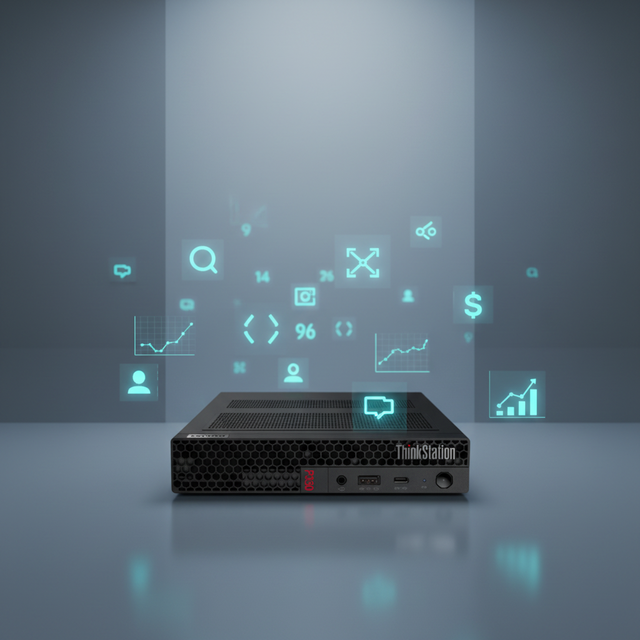 High Performance Le Novo Thinkstation P360 Tiny Mini Pc Tower Workstation in Stock