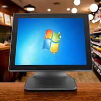Système de point de vente tactile pour supermarché, PC tout-en-un, cadre d'angle droit de haute qualité, terminal de caisse, systèmes de point de vente