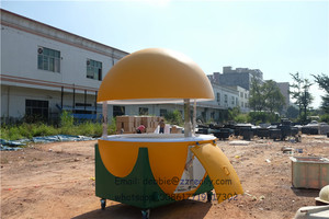 Carrito de Comida con Forma de Limón 2025, Quiosco de Comida Callejera en Venta, <span class=keywords><strong>Precio</strong></span> de Carrito de Comida para Usar en Supermercados - Product Image 3