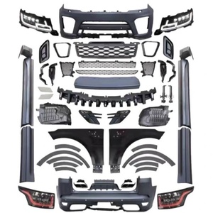 Kit carrosserie complet, pare-chocs avant et arrière pour <span class=keywords><strong>Range</strong></span> <span class=keywords><strong>Rover</strong></span> Sport L494 2014-2022, mise à niveau facelift, pièces de tuning extérieur - Product Image 2