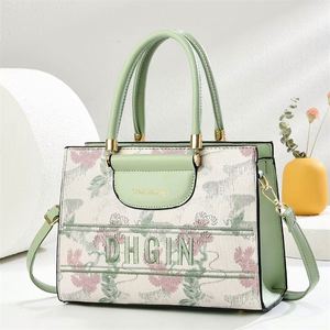 Trendy <b>Flower</b> Pattern Handbag Women Shoulder Crossbody Bag Waterproof PU Totes - Product Image 1