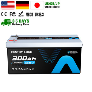 房车磷酸铁锂电池 12V 300Ah 5000+ 次循环 460Ah 560Ah 600Ah 蓝牙锂电​​池，适用于太阳能房车空调 - Product Image 1