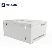 Armoire de serveur réseau murale verticale portable en acier SPCC 19 pouces 4U 6U 9U pour centre de données, en stock
