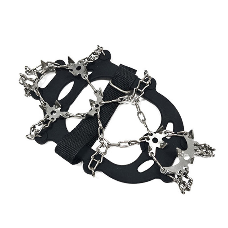 ซิลิโคนตะขอเกี่ยวโซ่ 19 ฟัน-XL (สีดำ)