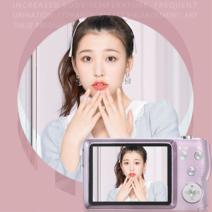 Caméra photo de haute qualité avec zoom numérique 8x, caméscope de poche léger pour les vacances, flash intégré, appareil photo - Product Image 4