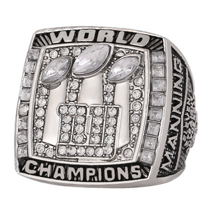 Bague <span class=keywords><strong>de</strong></span> championnat NFL 2007 <span class=keywords><strong>New</strong></span> <span class=keywords><strong>York</strong></span> Giants en alliage pour homme, best-seller transfrontalier, vente en gros - Product Image 2