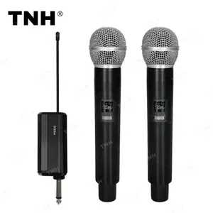 PGX25 High Quality UHF Wireless Microphone One Trigger Two Portable Handheld Microphone For Karaoke Conference Stage Performance