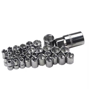 <span class=keywords><strong>40pcs</strong></span> kết hợp phần cứng công cụ thiết lập sửa chữa hộp công cụ Kit cờ lê Chrome ổ cắm công cụ thiết lập - Product Image 5