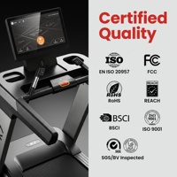 Caminadora Comercial Motorizada K-FIT K7 de Alta Velocidad y Alto Rendimiento para Gimnasio, Entrenamiento y Fitness