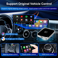 2024 nouvelle mise à niveau filaire vers CarPlay sans fil et Dongle automatique Android avec AirPlay et MirrorCast pour les voitures avec CarPlay filaire OEM