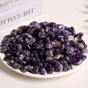 Partículas Pequeñas para Decoración de Acuarios, Aromaterapia, Piedra Difusora de Cristal Natural, Artesanías Naturales, Piedra Triturada de Amatista Natural - Product Image 6