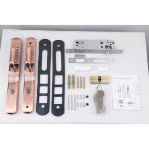 आउटडोर वाटरप्रूफ नैरो टाइप प्रोफाइल डोर लॉक डिजिटल पुश बटन मैकेनिकल लॉक गार्डन गेट लॉक - Product Image 3