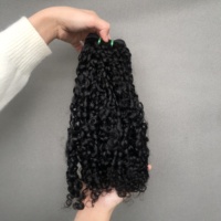 Meilleure Qualité Double Tissé Boucles Pixie Cheveux Vierges Bruts du Vietnam en Lots