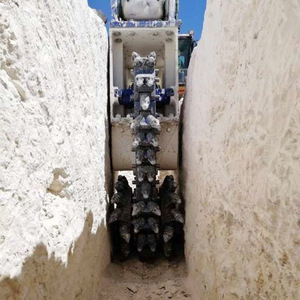 Máquina Ranuradora de Carreteras para Construcción de Túneles, Equipo de Excavación de Alta Potencia con Cadena para Cortar Concreto y Tierra - Product Image 3