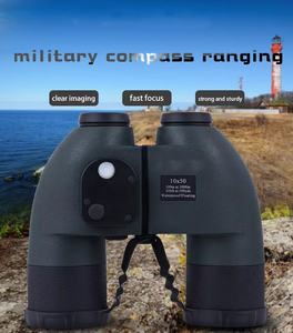 Tactical Marine Binoculars 10x50 HD High-Power Telescope <b>Night</b> <b>Vision</b> Nautical Compass Nitrogen-Filled Waterproof Long Range - Product Image 5