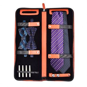 Étui de rangement pour cravates de voyage certifié BSCI, porte-cravates, organiseur de boutons de manchette et pinces à cravate pour hommes - Product Image 1