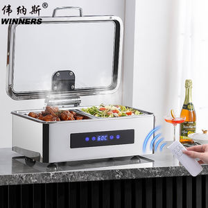 หม้อไฟฟ้าไร้น้ำ WINNERS รุ่นใหม่ สำหรับอุ่นอาหาร ชุดอุ่นอาหารระดับไฮเอนด์ พร้อมรีโมทคอนโทรล - Product Image 1