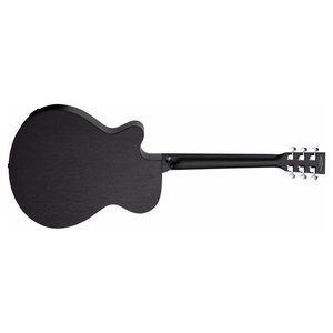 Guitare acoustique BLACKBIRD TWBB SFCE Smokestack Noir Satiné - Product Image 2