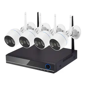 IP66 עמיד למים 1080P Wifi אלחוטי NVR ערכת מלא HD 4CH 2MP אלחוטי ערכת המצלמה Bullet