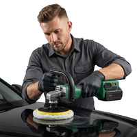 8652 Vente en gros usine Polisseuse de voiture sans fil sans balais 20V 150mm