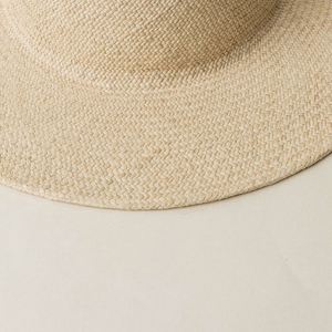 Sombrero de Playa de Paja Flexible con Protección Solar para el Verano, Sombrero de Paja Toquilla de Lujo para Mujer - Product Image 6