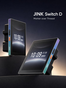 แผงควบคุมอัจฉริยะติดผนัง JINK Switch D Matter Thread สำหรับไฟ ผ้าม่าน ดนตรี และ Apple Home - Product Image 2