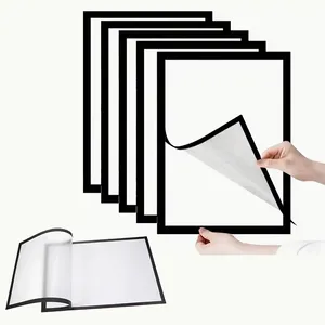 Cadres <span class=keywords><strong>photo</strong></span> magnétiques pour mur, support de cartes <span class=keywords><strong>photo</strong></span> Kpop, décoration murale, fenêtre, bureau, publicité A3/A4/A6/carré 30x30cm - Product Image 5