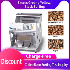 Coffee Beans Coffee Color Sorter Machine Color Detector