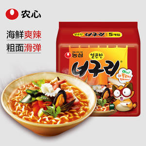 Nongshim importado de Corea Jajangmyeon Shin Ramen Anseong Tangmyeon fideos instantáneos caja baja en grasa inspirada en Little Raccoon Spicy Udon - Product Image 3