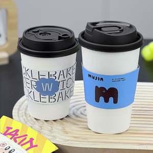 Funda de Papel Corrugado Simple Personalizada, Doble Pared, Desechable, Biodegradable, Ecológica, para Vasos de Café, con Logotipo para Bebidas Calientes para Llevar - Product Image 6