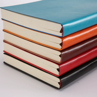 Agenda/Planificador Personalizado de Alta Calidad con Forro, Impreso, de Cuero PU, Diario Personalizado de Tapa Dura A5 con 100 Hojas y Logotipo