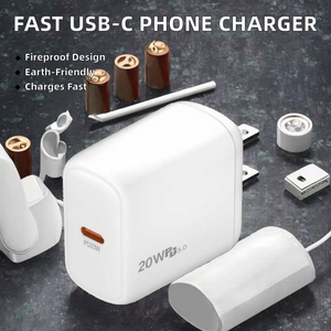 USB C 3.0ชาร์จเร็ว20W, ocupwei PD อะแดปเตอร์ไฟ usbc ประเภท C อิฐก้อน - Product Image 2
