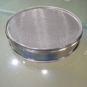 High Precision Test Sieve 200mm ASTM E11 <b>Mesh</b> 230-270 0.063-0.053mm Stainless Steel for Cement Mineral Powder Analysis - Product Image 2