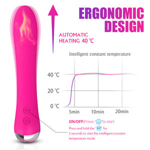 S-HANDE Körpertemperatur-Dildo Vibrator G-Punkt Klitoris-Vibrator Kabelloser Weiblicher Sexspielzeug Elektrischer <span class=keywords><strong>Stimulator</strong></span> für Frauen - Product Image 2