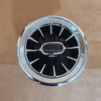 Accessoires d'intérieur pour camping-car et caravane : Diffuseur d'air noir circulaire pour climatiseur de caravane