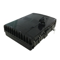 Kotak Terminal Akses Fiber Optik Luar Ruangan 16 Core IP65 PLC Splitter Ftth untuk Pemasangan di Dinding dan Tiang