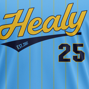 Camiseta de Béisbol Henley Personalizada con Rayas Moradas para Hombre, Jersey de Béisbol de Secado Rápido, Manga Corta, Estilo Urbano, Camiseta con Gráficos - Product Image 4