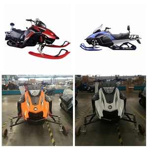 Moto de Nieve de 150cc, Motor de Gasolina de 2 Tiempos, Chasis de Acero, Capacidad de Carga de 150 kg, Ángulo de Subida de 25 Grados, Asiento Doble - Product Image 2