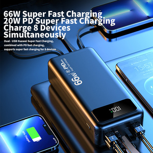 Xách tay 50000mAh 22.5W PD nhanh chóng sạc hiển thị pin gói với 4 USB Loại C ngân hàng điện & Trạm điện cho các thiết bị Android - Product Image 6