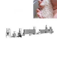 Chaîne de production de machines extrudeuses automatiques pour la fabrication de riz artificiel instantané et nutritif, équipement de fabrication de riz fortifié, fabriqué en Chine