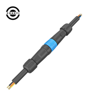Haute Qualité M6 M8 M10 M12 M16 M18 M20 Connecteur Étanche 3 Broches 3 Core IP67 IP68 Femelle Mâle Prise LED Connecteur