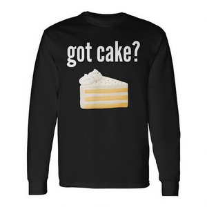 Maglietta a maniche lunghe Got Cake per gli amanti dei dolci - Prodotto promozionale - Product Image 2